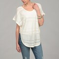 Miss Chievous Junior's Circle Pointelle Sweater Top
