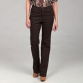 Jones New York Women's Root beer Brown Bootcut Jeans