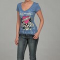 Ed Hardy Women's Love Kills Slowly Tee