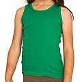 American Apparel Kids Kelly Green Rib Tank