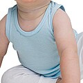 American Apparel Light Blue Infant Rib Tank Top