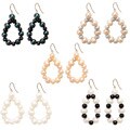 Adee Waiss Sterling Silver Freshwater Pearl Teardrop Dangle Earrings