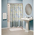 Greenland Home Blue Coral Cotton Shower Curtain