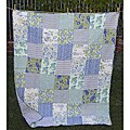 Vintage Jade Quilted Throw