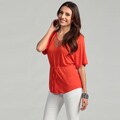 Cable & Guage Women's Sequined Detail Top