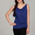 Cable & Gauge Women's Cold Shoulder Top