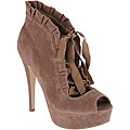 Elegant Women's 'Messina-1' Peep-toe Pumps