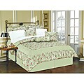Sage 'Enchanted Garden' 11-piece King Bed in a Bag with Sheet Set