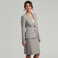 Anne Klein Women's Two-button Skirt Suit