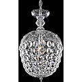 Chrome 1-Light Chandelier