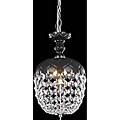 Black 1-Light Chandelier
