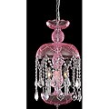 Pink Crystal Chandelier