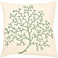 'Fortune' Down 18x18 Decorative Pillow