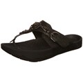 Kalso Earth Women's 'Exer-Luxe' Black Leather Sandals