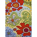 Hand-tufted Alliyah Kids Large Multicolored New Zealand Blended Wool Rug (5' x 8')
