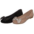 Steve Madden Women's 'Karisma' Jeweled Bow Flats