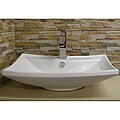 Vitreous China White Vessel Sink