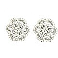 D'sire 18k White Gold 3/5ct TDW Diamond Earrings (G-H, VS1-VS2)