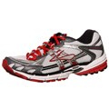 Brooks Men's 'Ravenna 2' Silver/ Tango Red Athletic Shoes