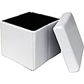 Flexible White Storage Cube