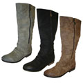 Bucco Women's Mid-calf Zipper Boots