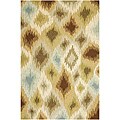 Hand-hooked Rug (3' 6 x 5' 6)