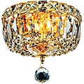 Gold 2-Light Chandelier