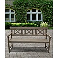 Renaissance Outdoor Hand-Scraped Hardwood Bench