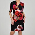 Tiana B. Women's Oversized Rose Jersey Knit Dress