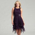 Jessica Howard Women's Egg Bead Embellished Dress