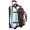 Sherpani Meridian FL 22-inch Expandable Carry-on Rolling Upright Duffel Bag