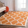 nuLOOM Handmade Luna Marrakesh Trellis Wool Rug (5' x 8')