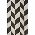 Handmade Luna Chevron Wool Rug (5' x 8')