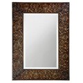 Thatcher Brown Metal Mirror