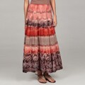 Lola P Women's Tie Dye Tier Skirt