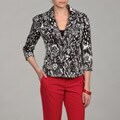 Katherine New York Black/ White Abstract Jacket