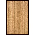 Natural Fiber Cocoa Rectangle Rug (5' x 7'9)