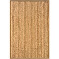 Natural Fiber Gold Rectangle Rug (5' x 7'9)