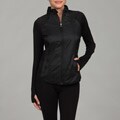 Calvin Klein Performance Women's Knit-sleeve Quilted Jacket