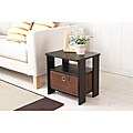 Fresno Collection End Table with Removable Fabric Storage Box