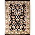Hand-tufted Black Wool Area Rug (10' x 14')