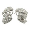 D'sire 14k White Gold 2/5ct TDW Diamond Earrings (G-H, VS1-VS2)