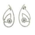 D'sire 18k White Gold 1ct TDW Diamond Earrings (G-H, VS1-VS2)
