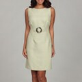Connected Apparel Women's Buckle Dress