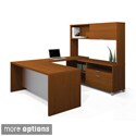 Bestar Pro-Linea U-shaped with Hutch