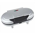 Cook's Essentials Silver Double Non-Stick Electric Pancake Maker
