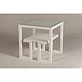 Jade Mirror-Top End Table