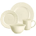 Paula Deen Whitaker Vanilla 16-piece Dinnerware Set