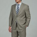 Joseph Abboud Men's Taupe 2-button Wool Suit