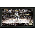 Highland Mint Boston Bruins 2011 Stanley Cup Final Rink Signature Framed Photo 